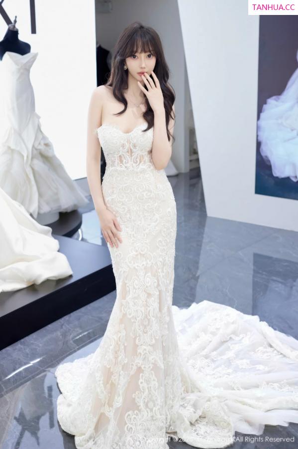 玥儿玥  [XiuRen]高清写真图 2025.08.18 No.10663 玥儿玥er 白色婚纱第5张图片